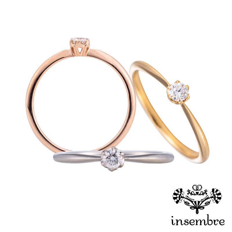 インセンブレの婚約指輪　INS5210PTD